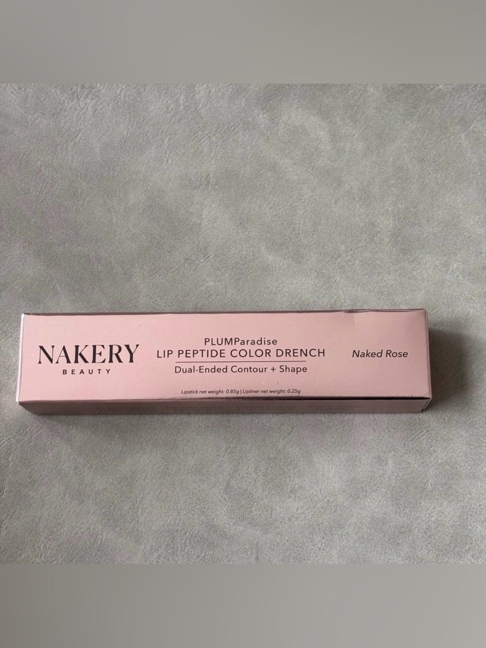 Nakery Beauty PLUMPparadise Lip Peptide Color Drench — Naked Rose (Pink)